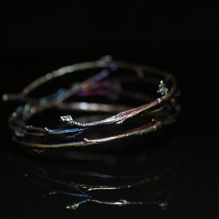 Браслет в серебре Power, Береза, фото 2