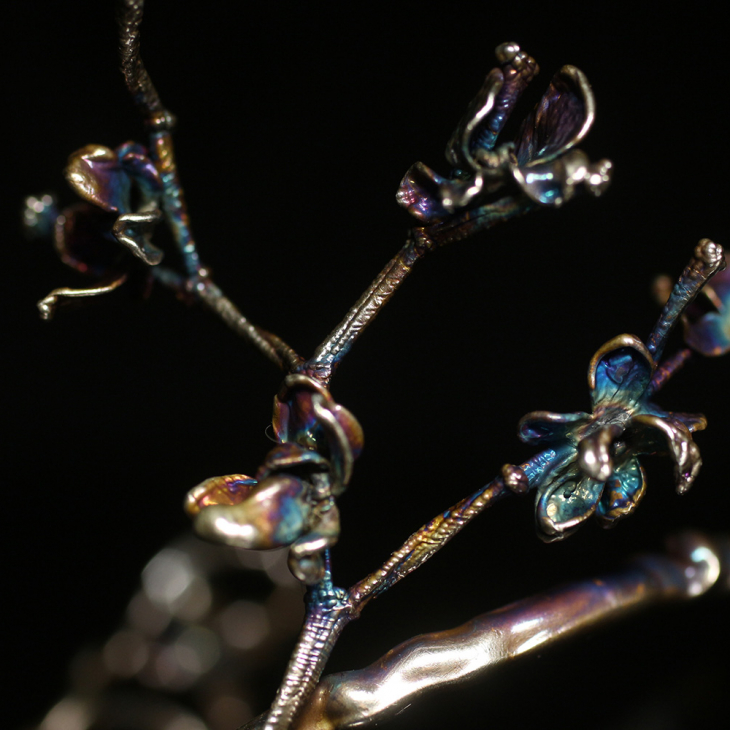 Браслет в серебре Fleur de Magique, Сирень, фото 3