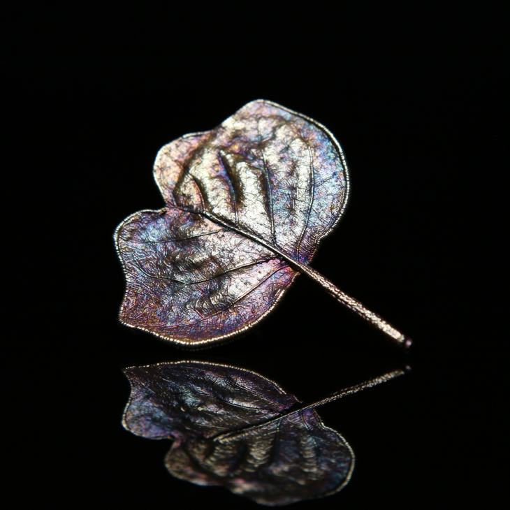 Кольцо в серебре Love Alchemy, Тюльпановое дерево, фото 2