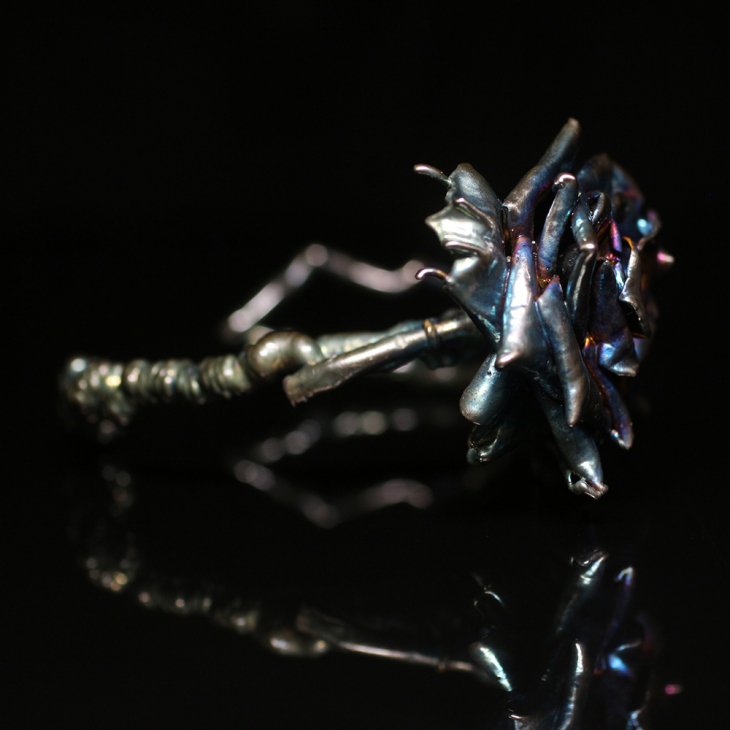 Браслет в серебре Fleur de Magique, Роза, фото 3