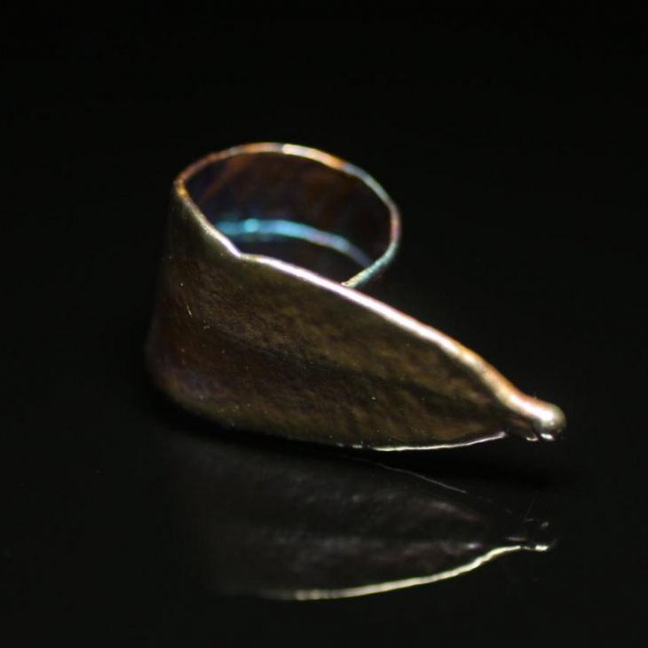 Кольцо в серебре Poison, Олеандр, фото 2