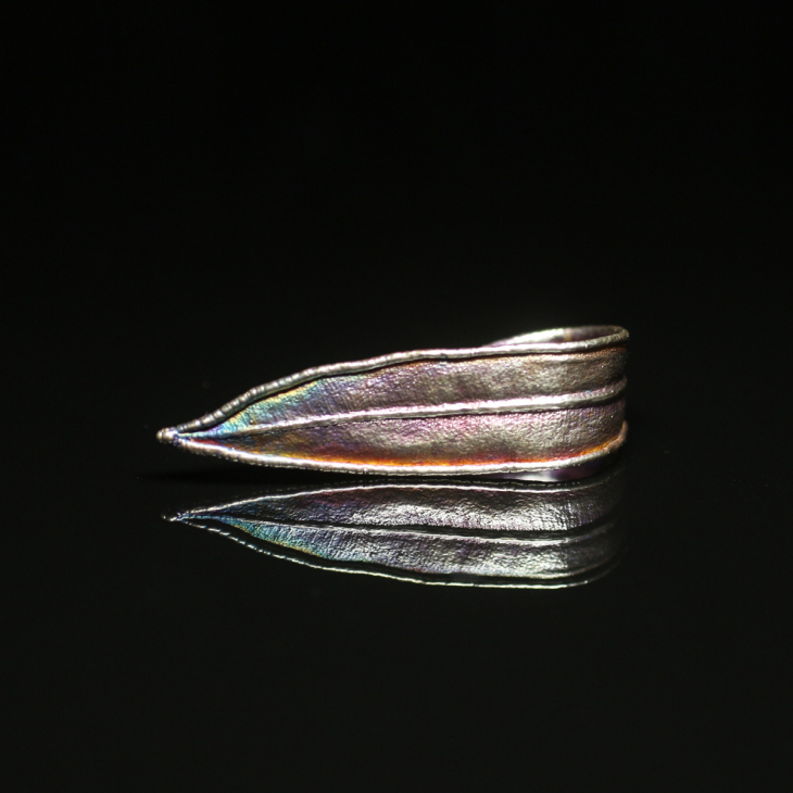 Кольцо в серебре Poison, Олеандр, фото 3