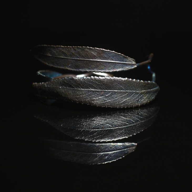 Браслет Melancholy в серебре, Ива, фото 6