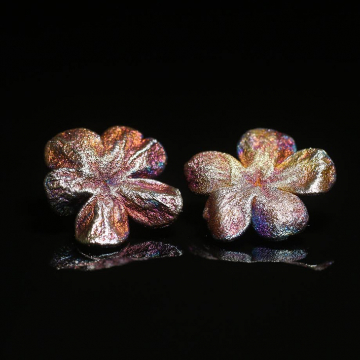 Серьги в серебре Fleur de Magique, Калина, фото 1