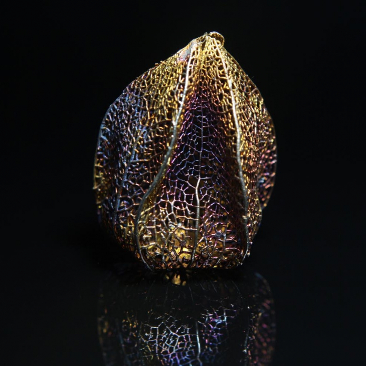 Кулон в серебре Love Alchemy, Физалис, фото 2