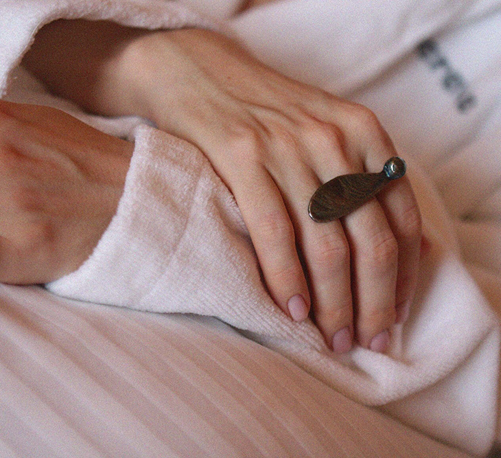 Кольцо в серебре Love Alchemy, Клен, фото 2