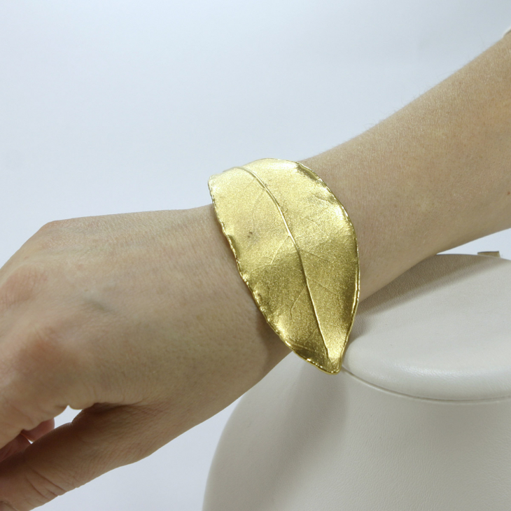 Браслет Flora в золоте, Лавр, фото 4