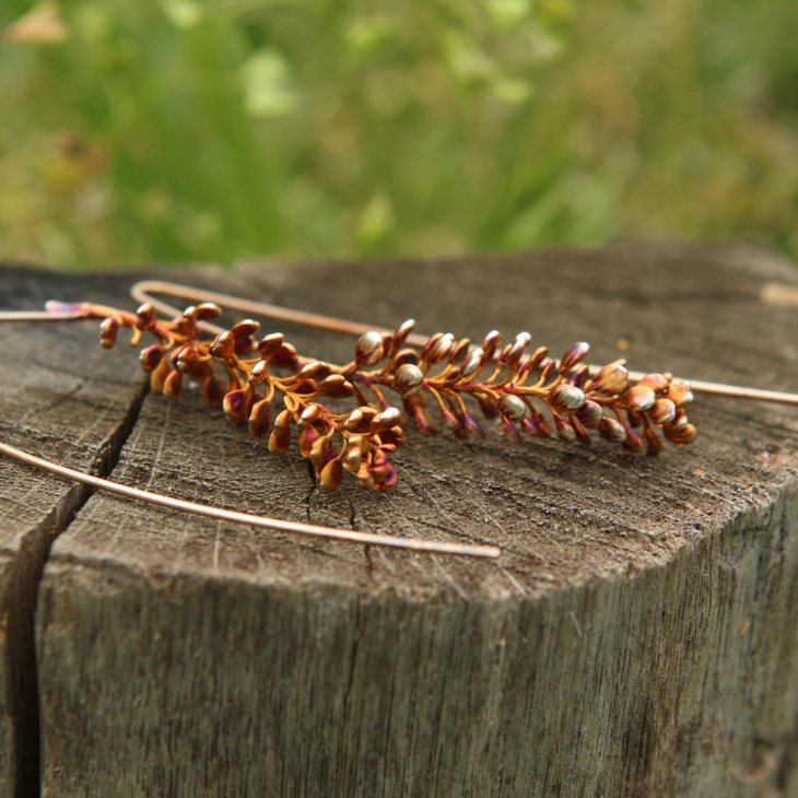 Серьги в серебре Mystique, Дикие Травы, фото 6