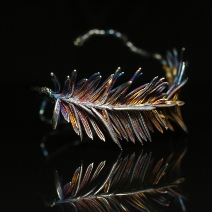 Браслет в серебре Flora, Тис, фото 3