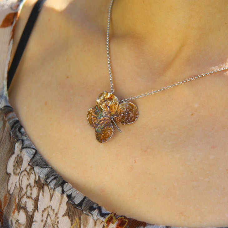 Pendant in silver, Clover, фото 4