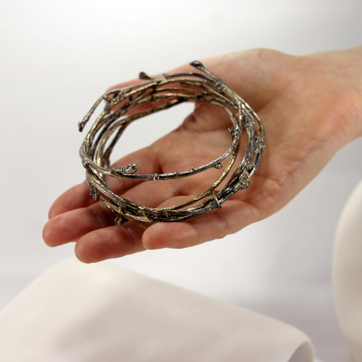 Браслет в серебре Power, Береза, фото 2