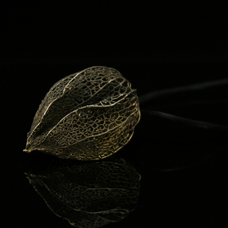 Кулон в серебре Love Alchemy, Физалис, фото 2