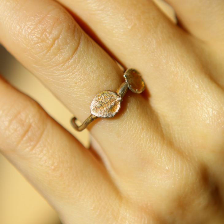 Ring in silver, Hydrangea , фото 2