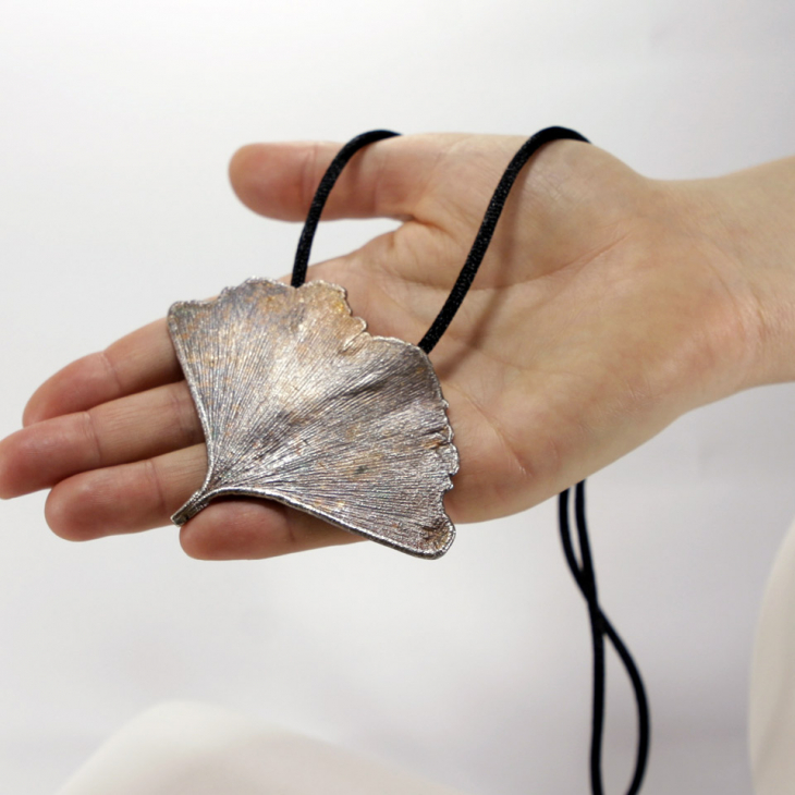 Кулон в серебре Love Alchemy, Гинкго, фото 2