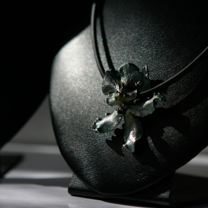 Кулон в серебре Fleur de Magique, Орхидея, фото 2