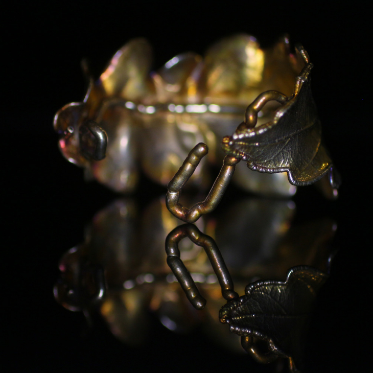 Bracelet in silver ,Oak, фото 12