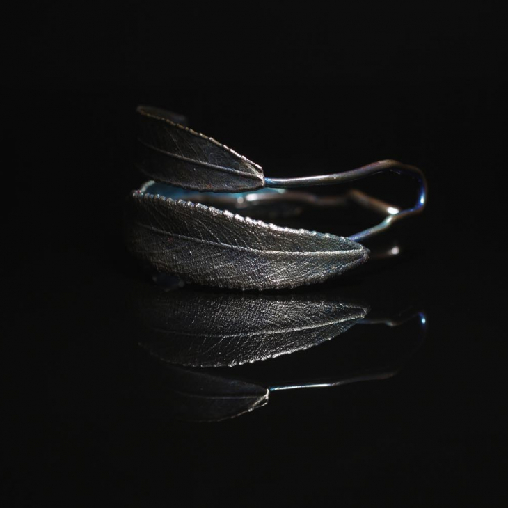 Браслет Melancholy в серебре, Ива, фото 5