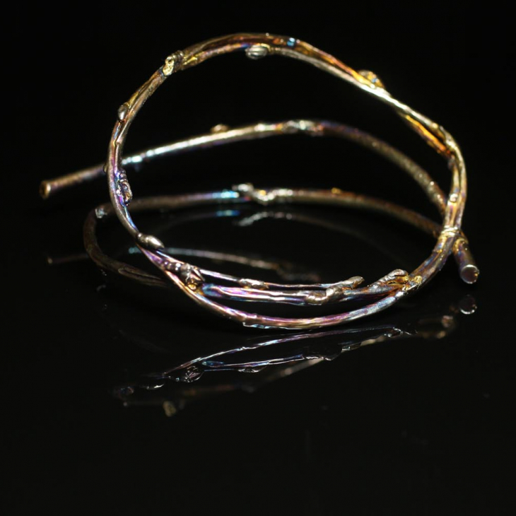 Браслет в серебре Power, Береза, фото 2