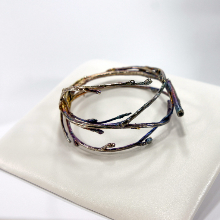 Браслет в серебре Power, Береза, фото 2