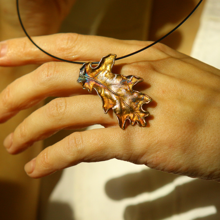  Pendant in silver,Oak , фото 3