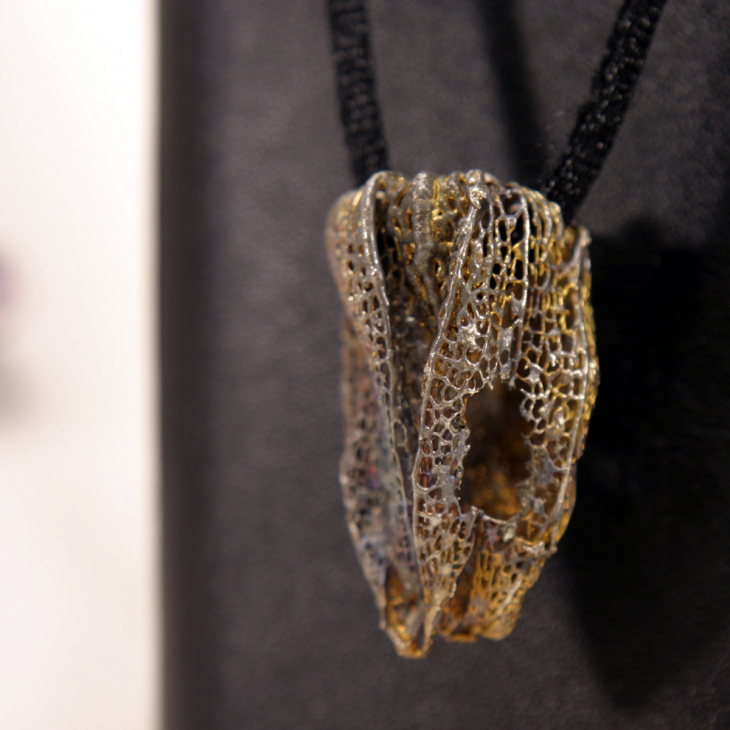 Кулон в серебре Love Alchemy, Физалис, фото 2