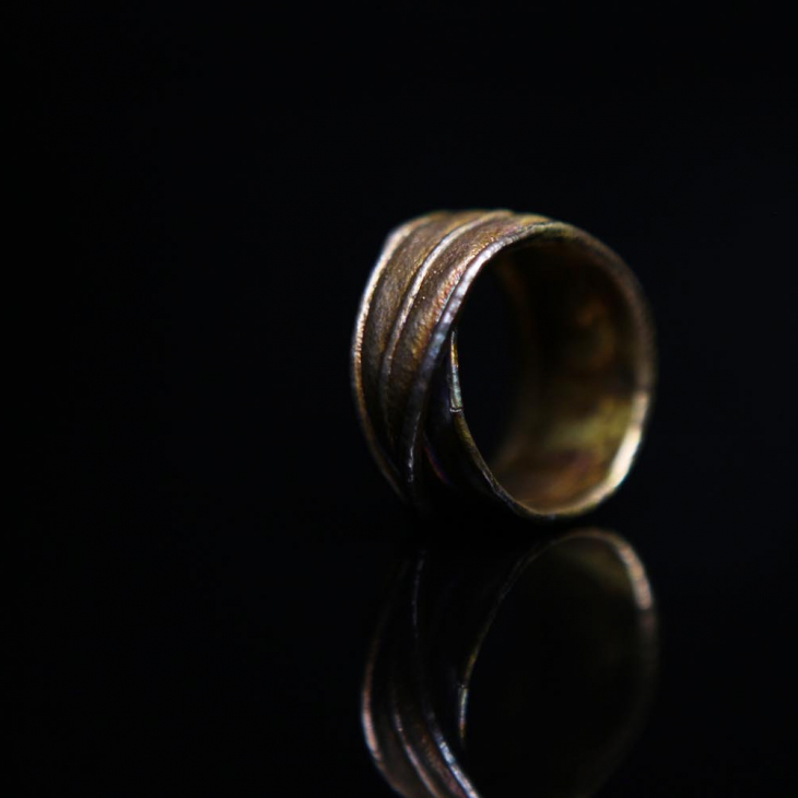 Кольцо в серебре Poison, Олеандр, фото 1