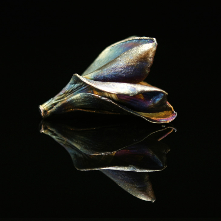 Кулон в серебре Fleur de Magique, Плюмерия, фото 4