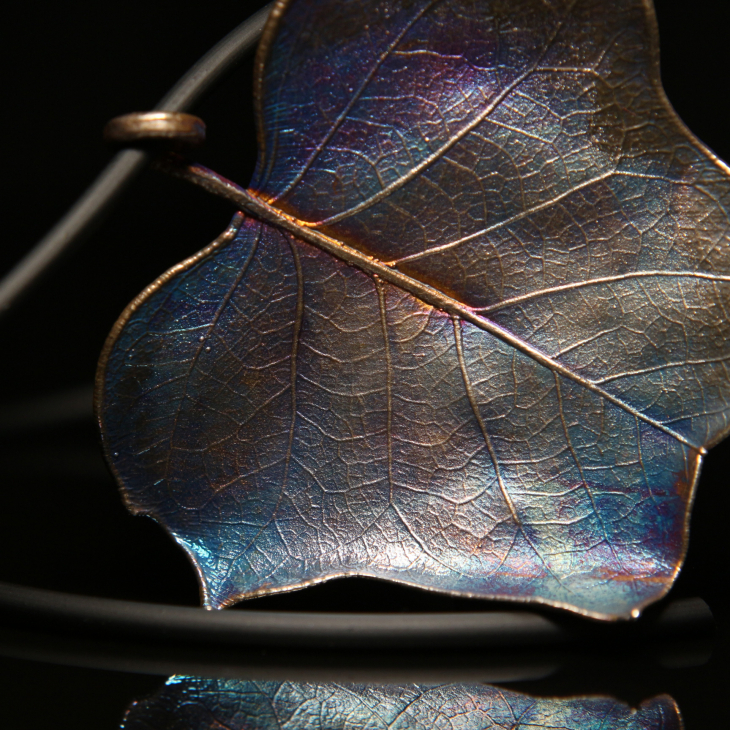 Кулон в серебре Love Alchemy, Тюльпановое дерево, фото 2