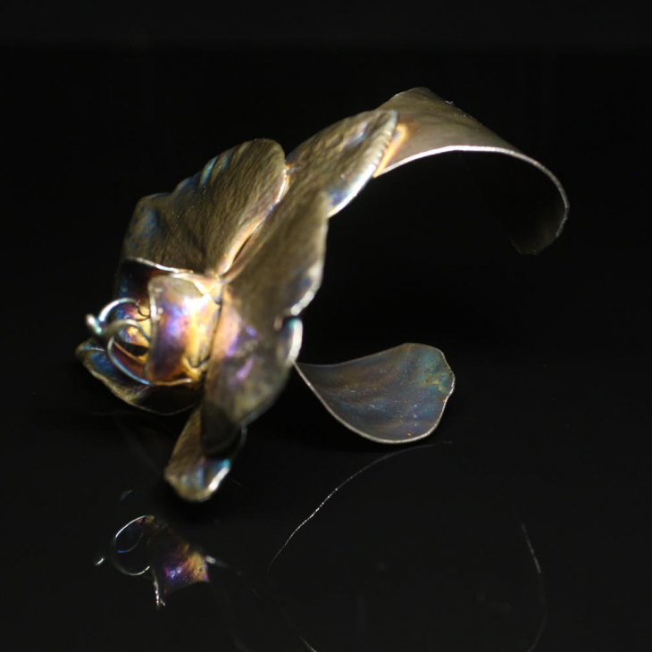 Браслет в серебре Fleur de Magique, Орхидея, фото 2