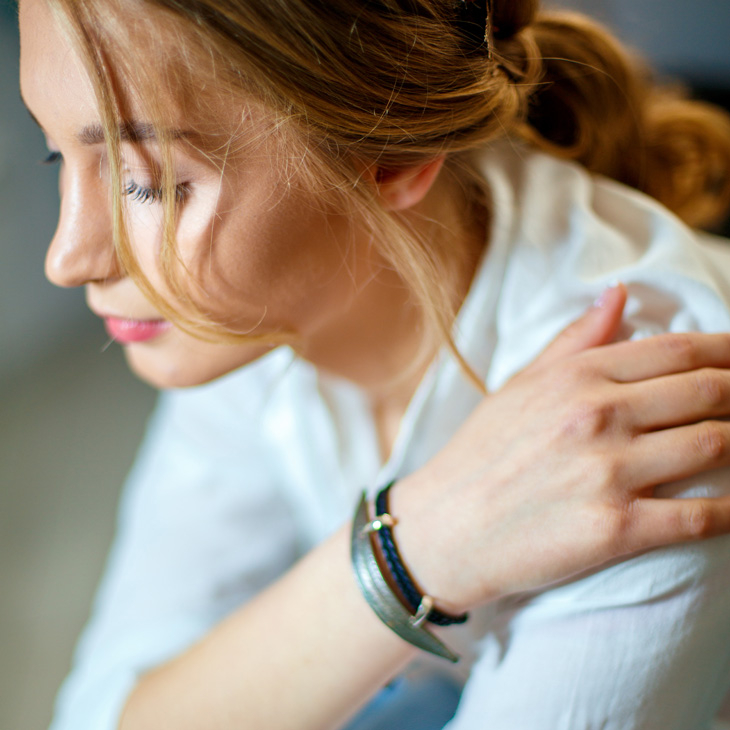 Браслет Melancholy в серебре, Облепиха, фото 2