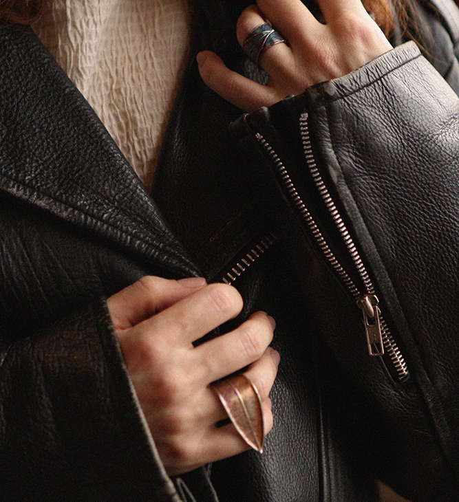 Кольцо в серебре Poison, Олеандр, фото 2