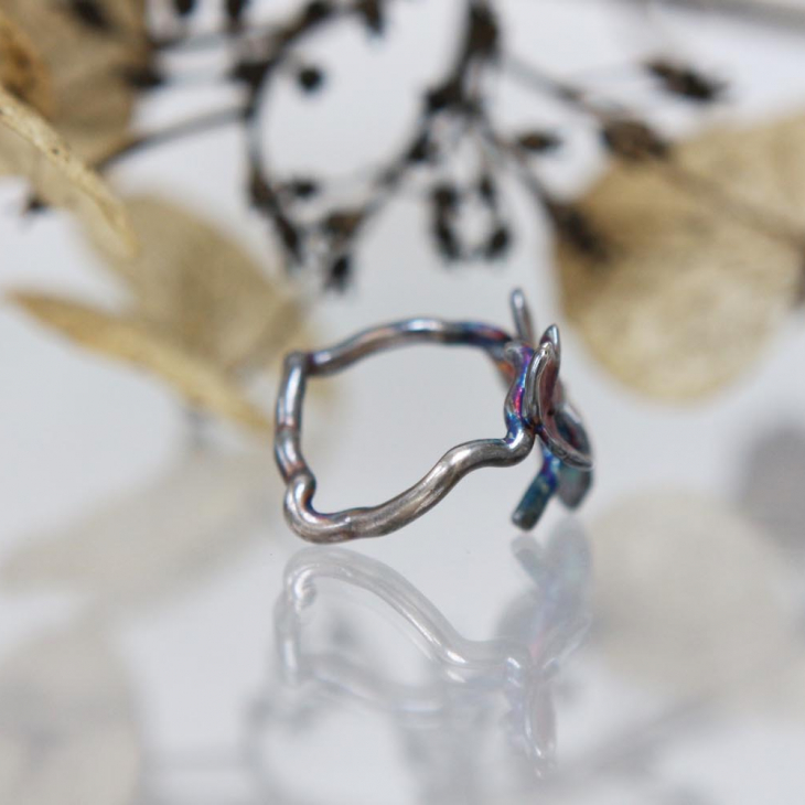 Fleur de Magique Silver Ring, Hydrangea, фото 2