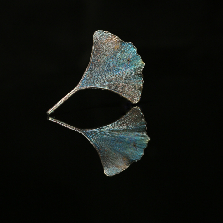 Кулон в серебре Love Alchemy, Гинкго, фото 2