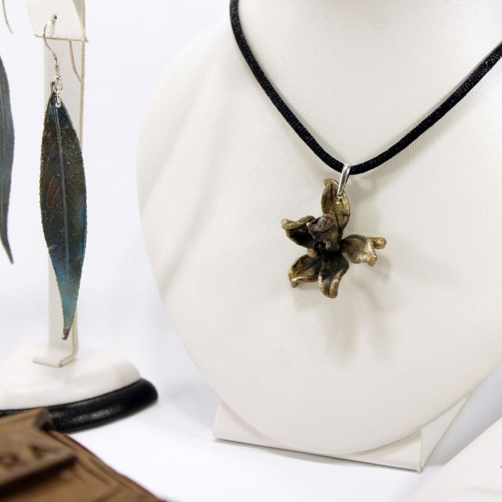 Кулон в серебре Fleur de Magique, Орхидея, фото 1