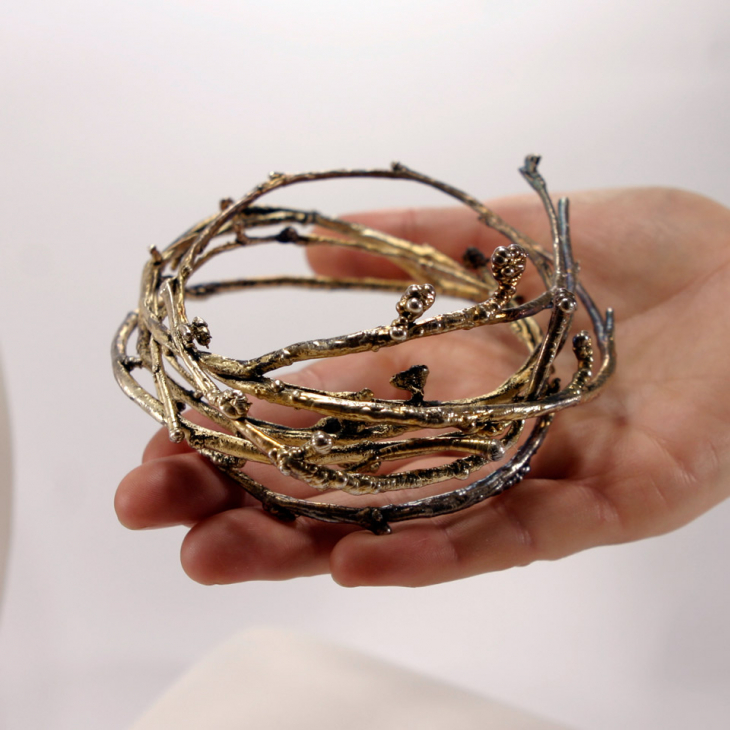 Браслет в серебре Power, Береза, фото 3