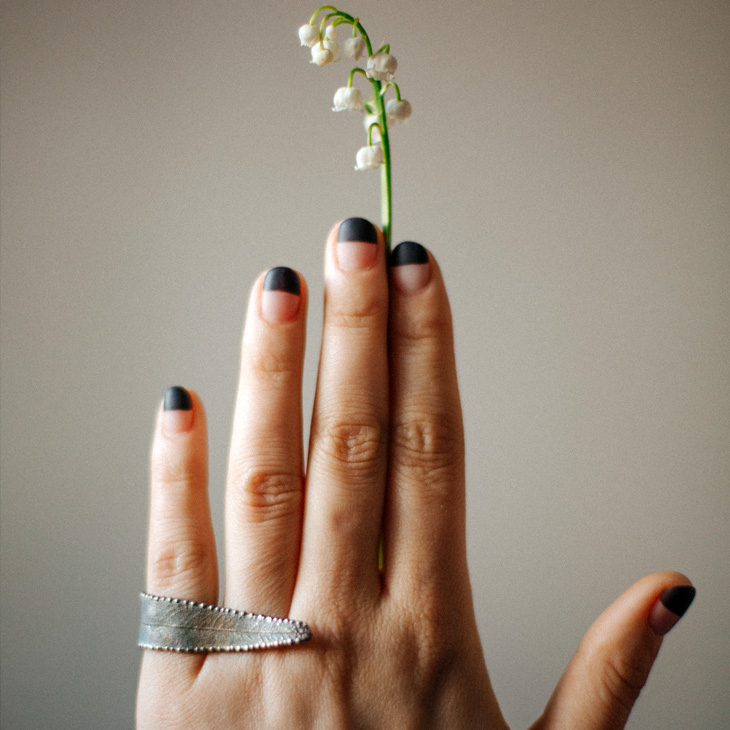 Кольцо в серебре Melancholy, Ива, фото 3