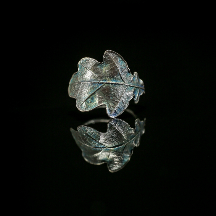 Кольцо в серебре Love Alchemy, Дуб, фото 1