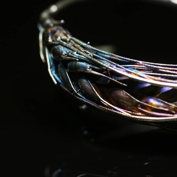 Браслет в серебре Flora, Дикие травы, фото 4