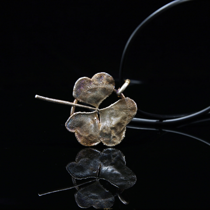 Кулон в серебре, Кислица, фото 2