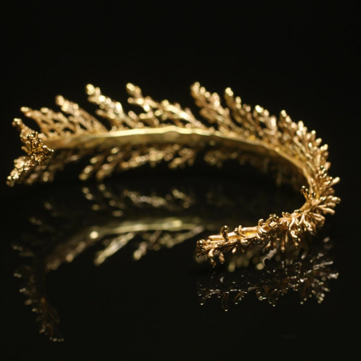 Браслет Flora в золоте, Тысячелистник, фото 4