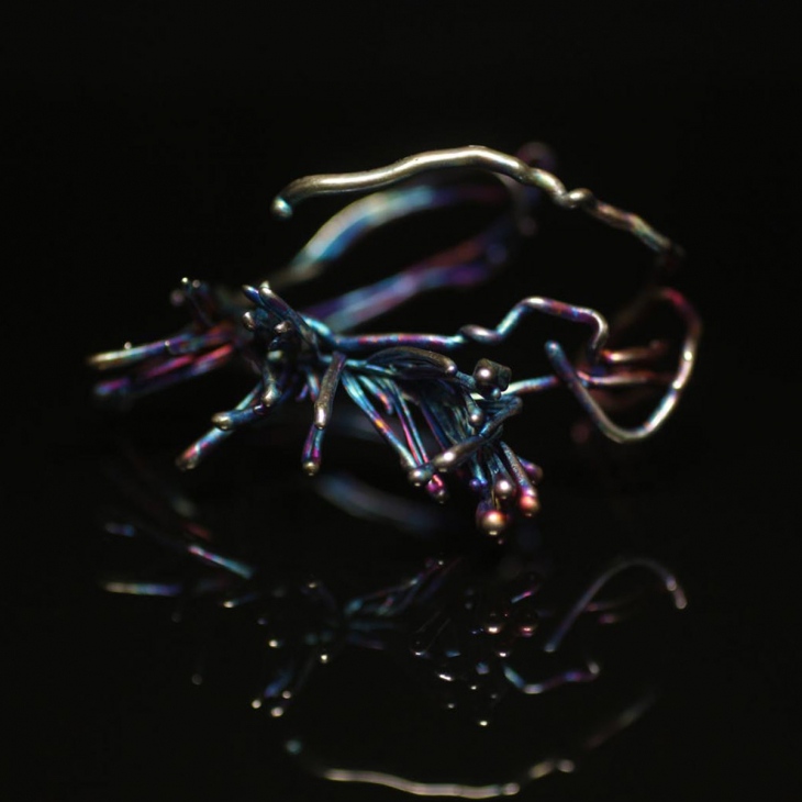 Браслет в серебре Flora, Тис, фото 2