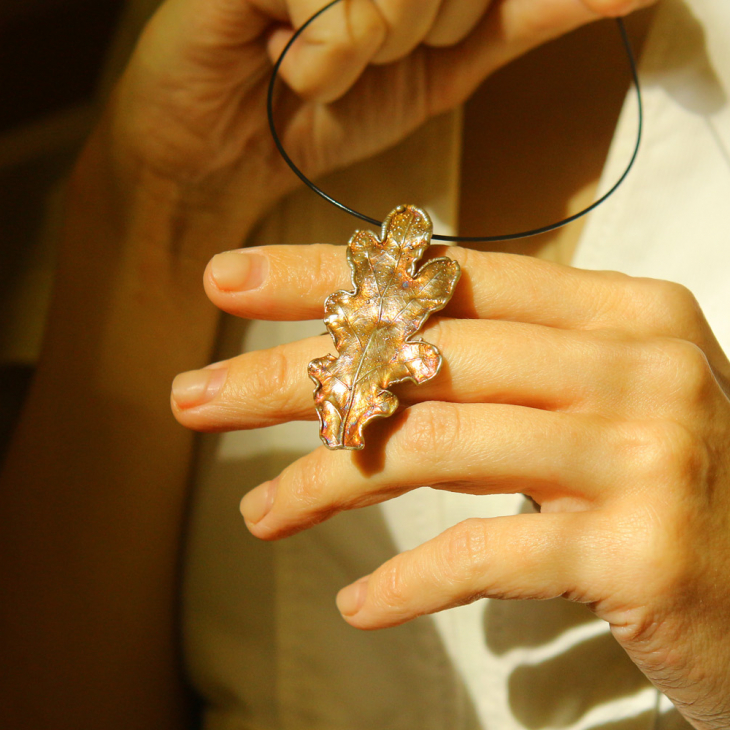 Pendant in silver,Oak , фото 3