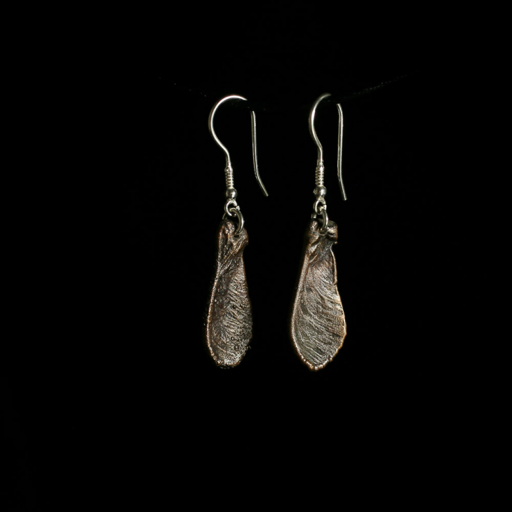 Серьги Wings of Desire, Клен, фото 4