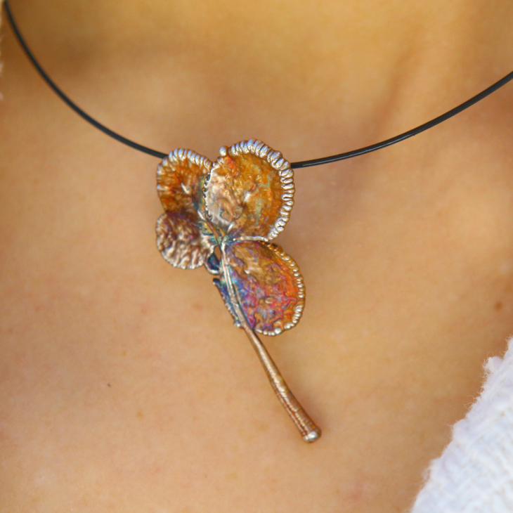 Pendant in silver, Clover, фото 2