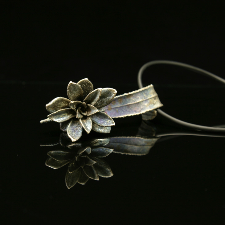 Кулон в серебре Love Alchemy, Эхеверия, фото 4