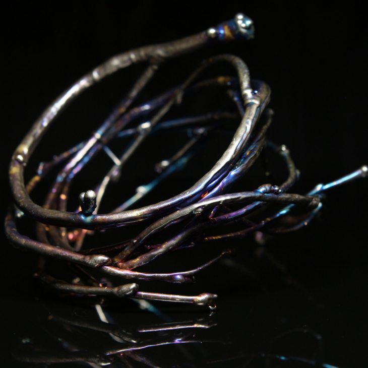 Браслет в серебре Power, Береза, фото 2