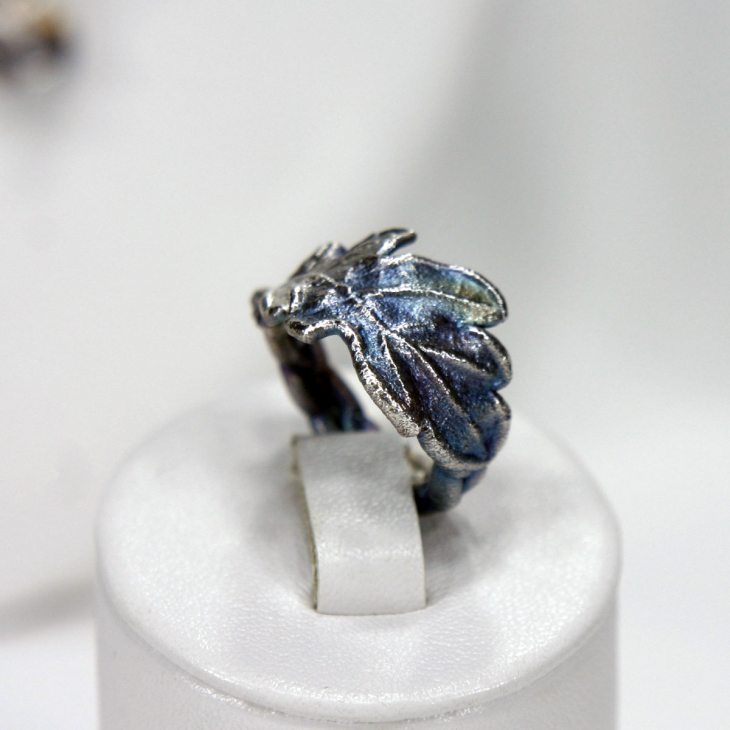 Кольцо в серебре Love Alchemy, Дуб, фото 2