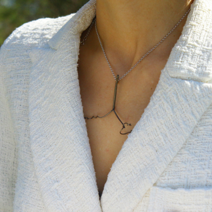 Pendant in silver, Grape, фото 2