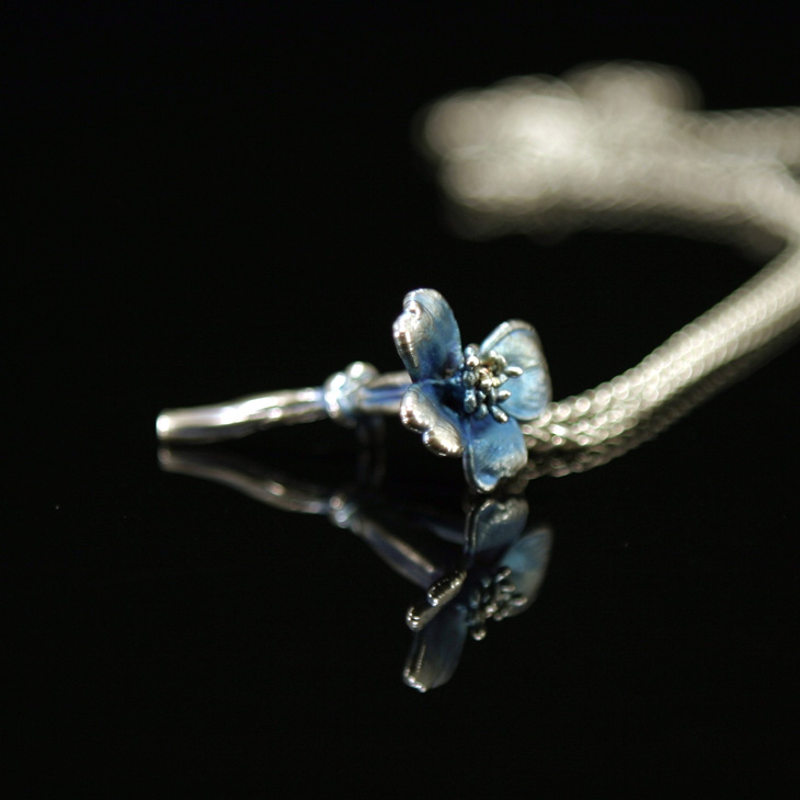 Кулон в серебре Fleur de Magique, Бархатцы, фото 4