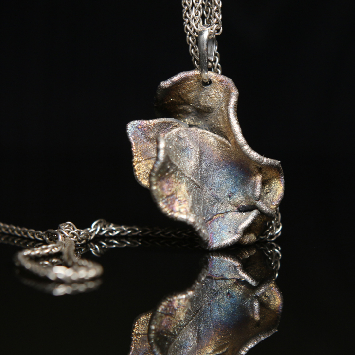 Кулон в серебре Fleur de Magique, Бугенвиллия, фото 1